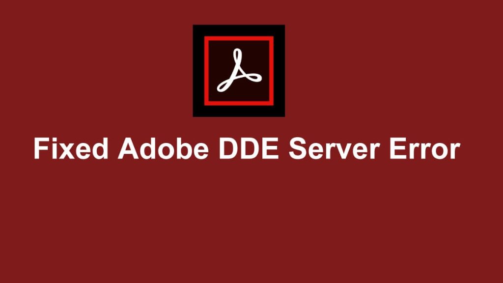 DDE Server Error