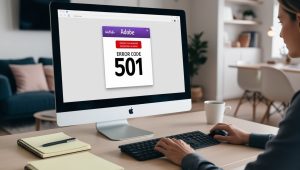Adobe Error Code 501