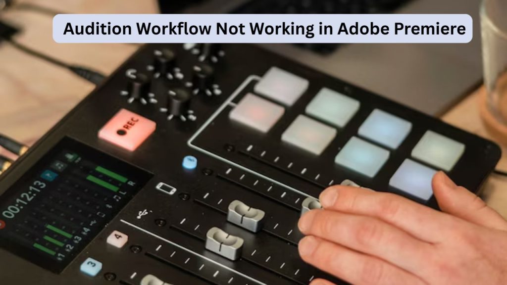 Audition Workflow Not Working in Adobe Premiere
