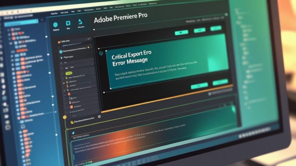 Premiere Pro Export Errors