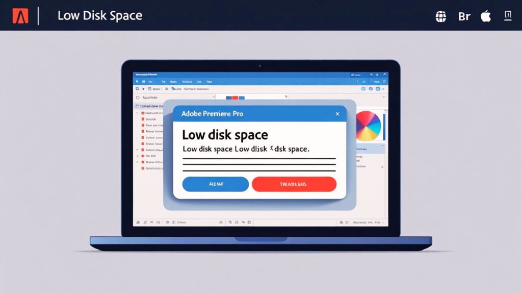 Adobe Low Disk Space Error