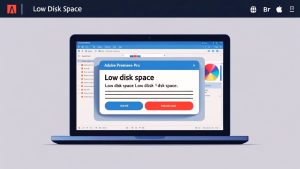 Adobe Low Disk Space Error