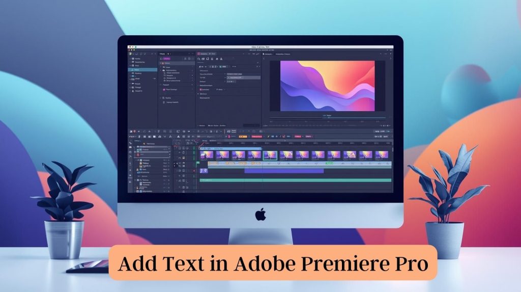 Add Text in Adobe Premiere Pro